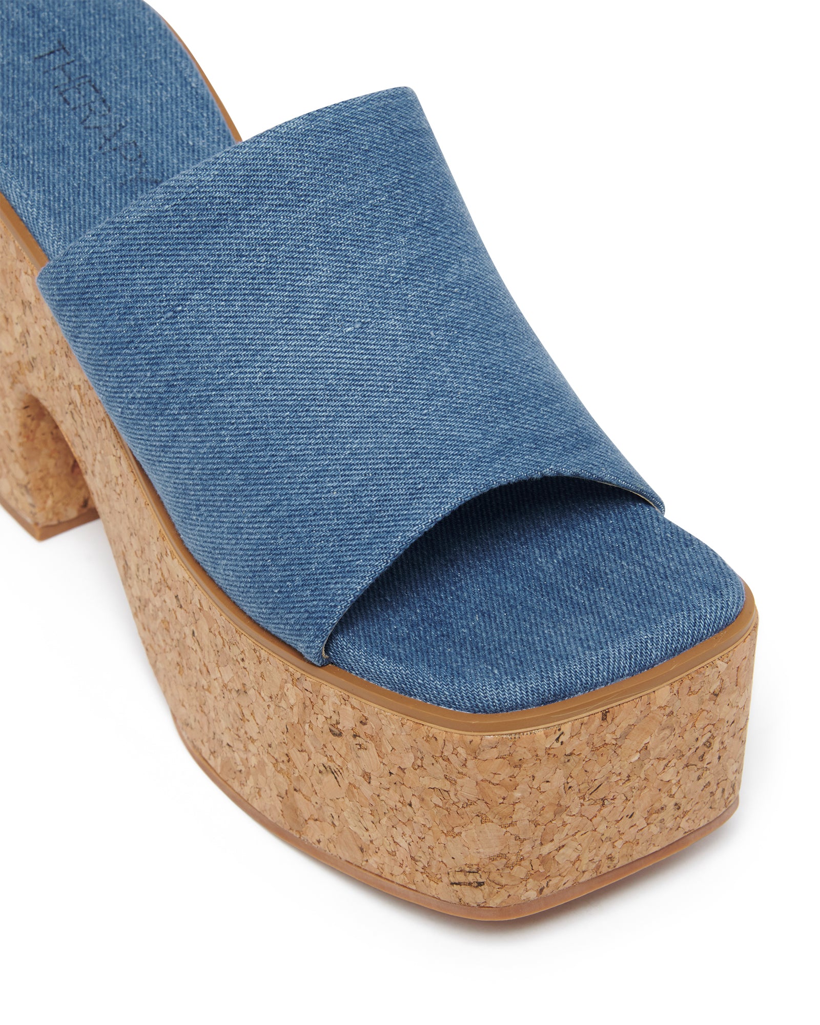 Therapy Shoes Dreamy Blue Denim | Women's Heels | Sandals | Platform | Mule
