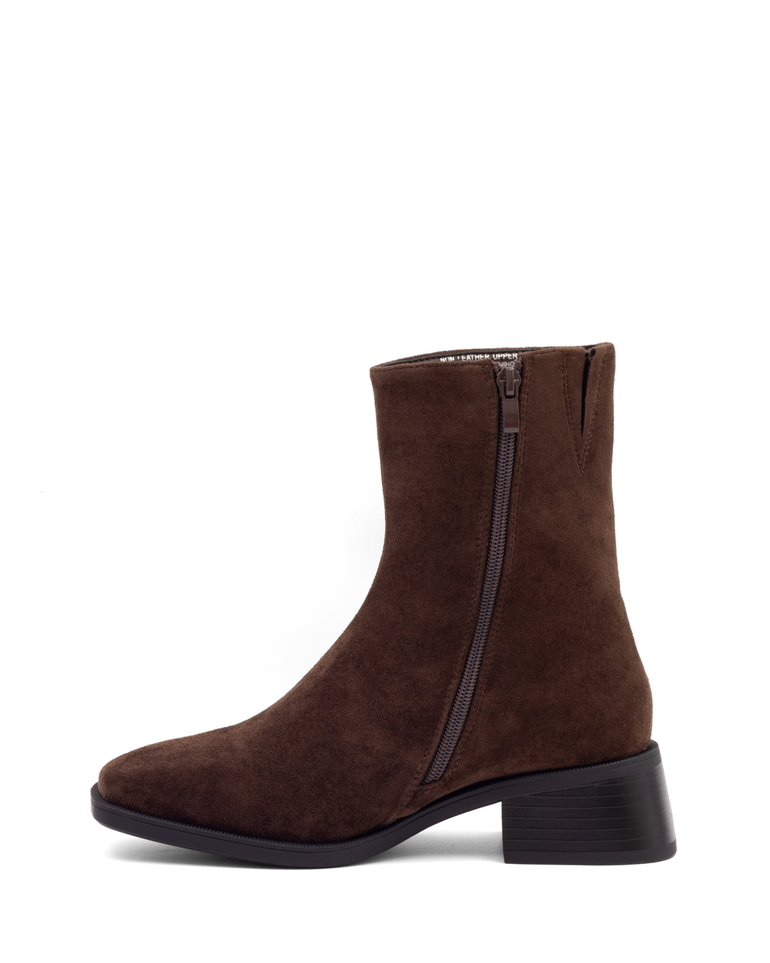 Dalby Ankle Boot Chocolate Faux Suede