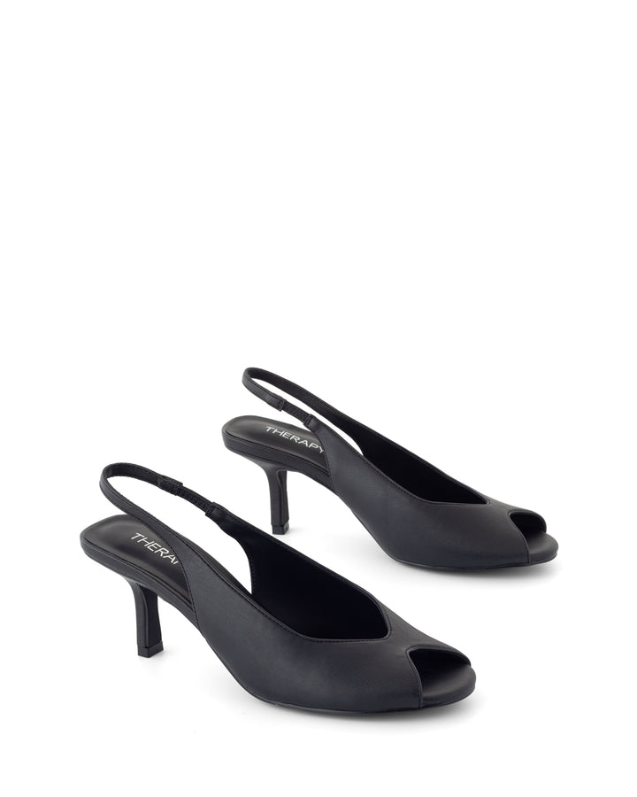 Eager Slingback Pump Black