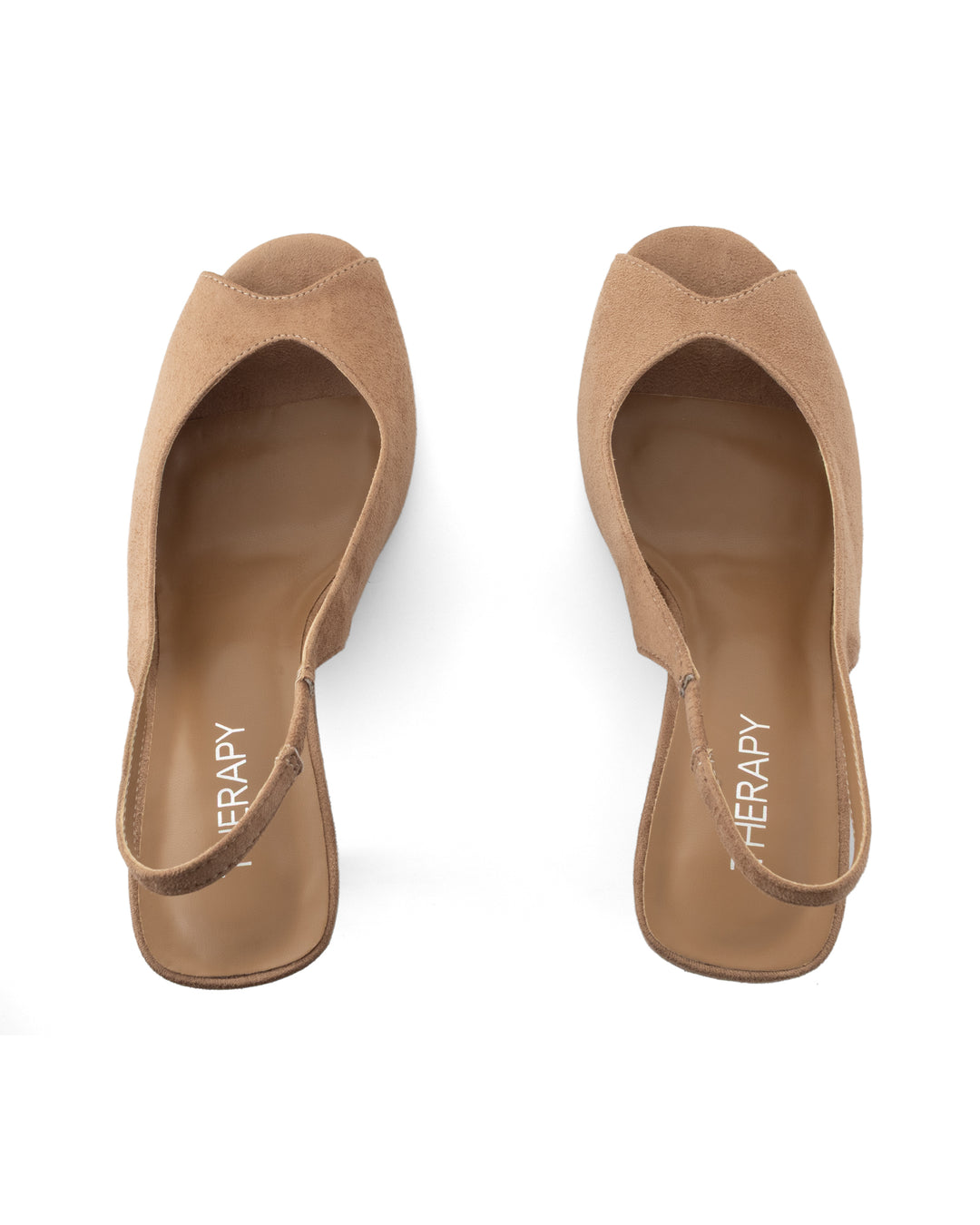 Eager Slingback Pump Mocha Faux Suede