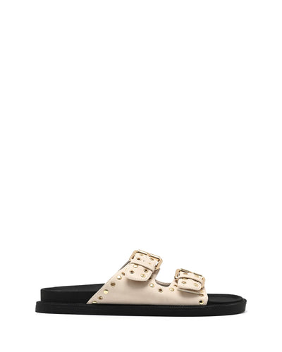 Therapy Shoes Ellery Bone Nubuck | Women's Sandals | Slides | Flats 