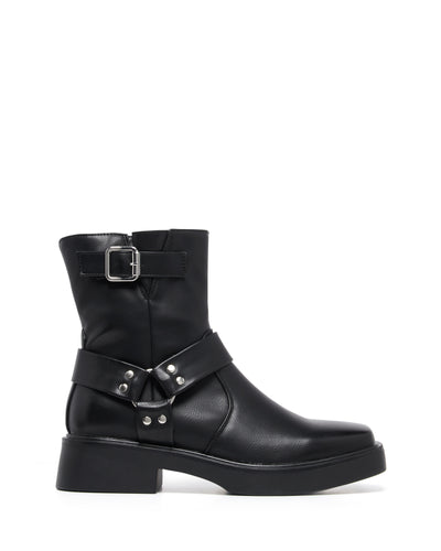 Therapy Shoes Encore Black | Women's Boots | Ankle | Biker | Grunge