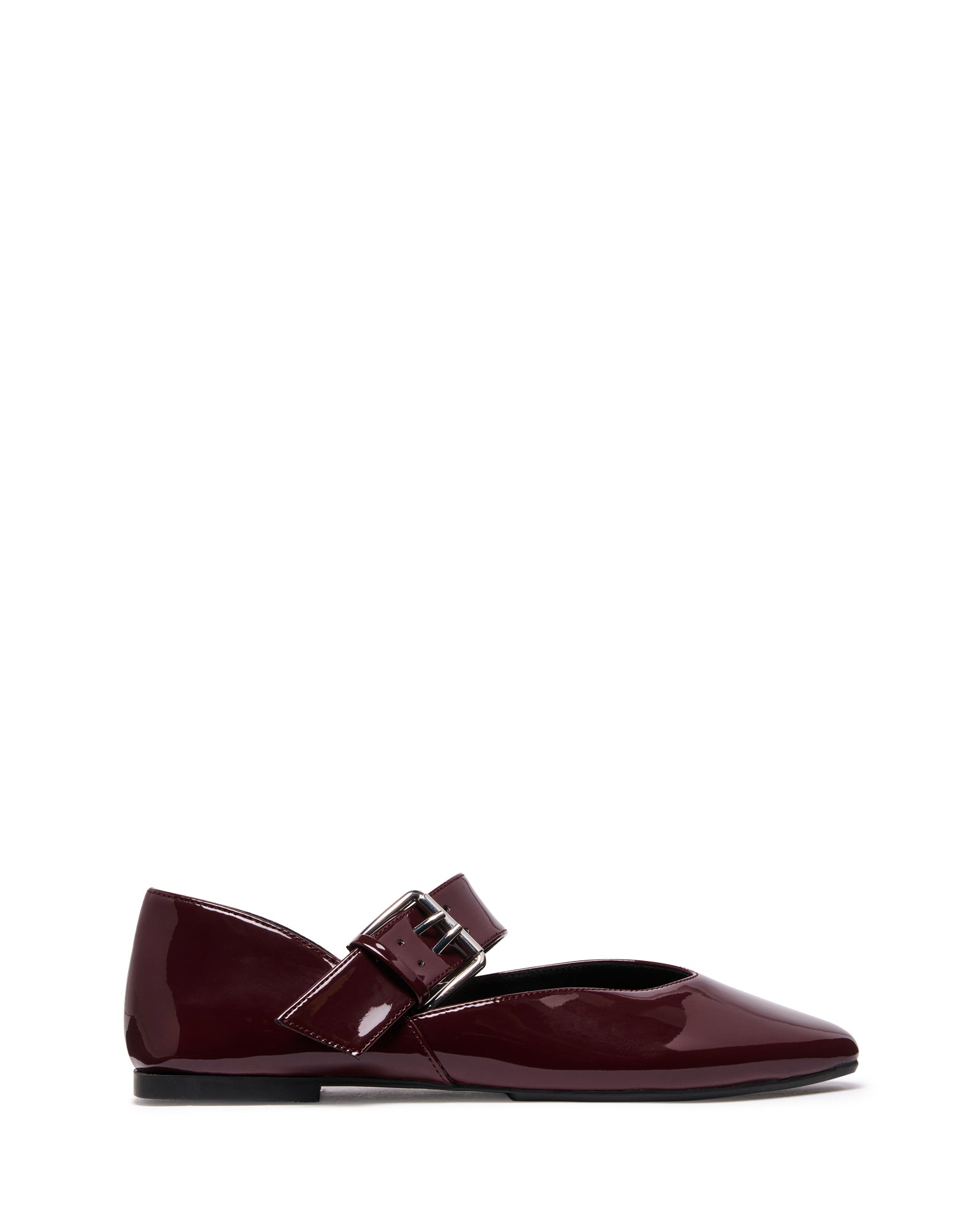 Erinn Ballet Flat Bordeaux Patent