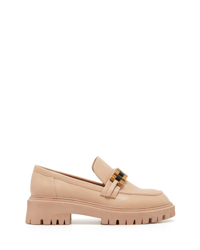 Therapy Shoes Exell Caramel | Women's Loafers | Platform | Chunky