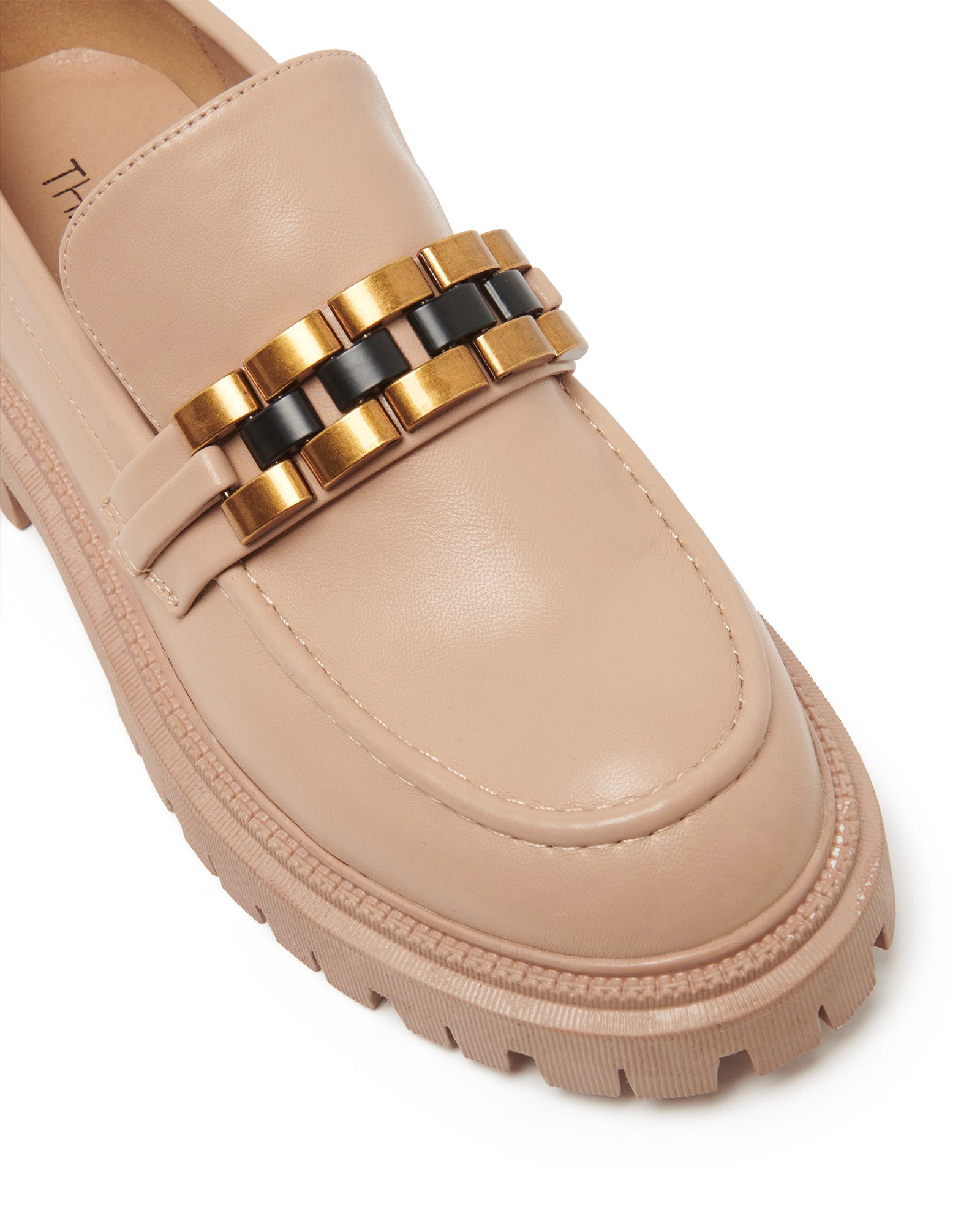 Therapy Shoes Exell Caramel | Women's Loafers | Platform | Chunky