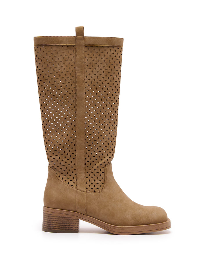 Festival Tall Boot Natural Nubuck
