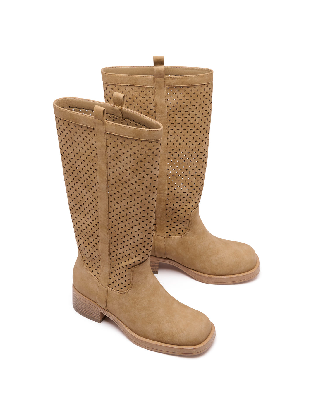 Festival Tall Boot Natural Nubuck