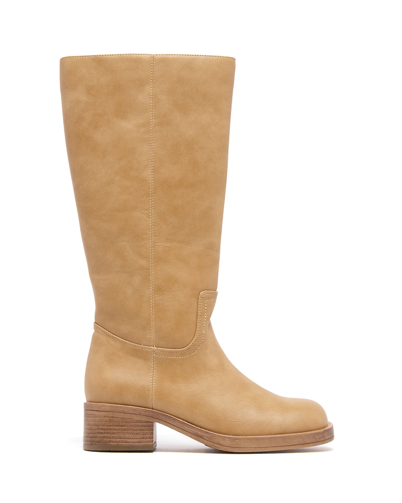 Fever Natural Heeled Classic Knee-High Boots | Therapy Shoes