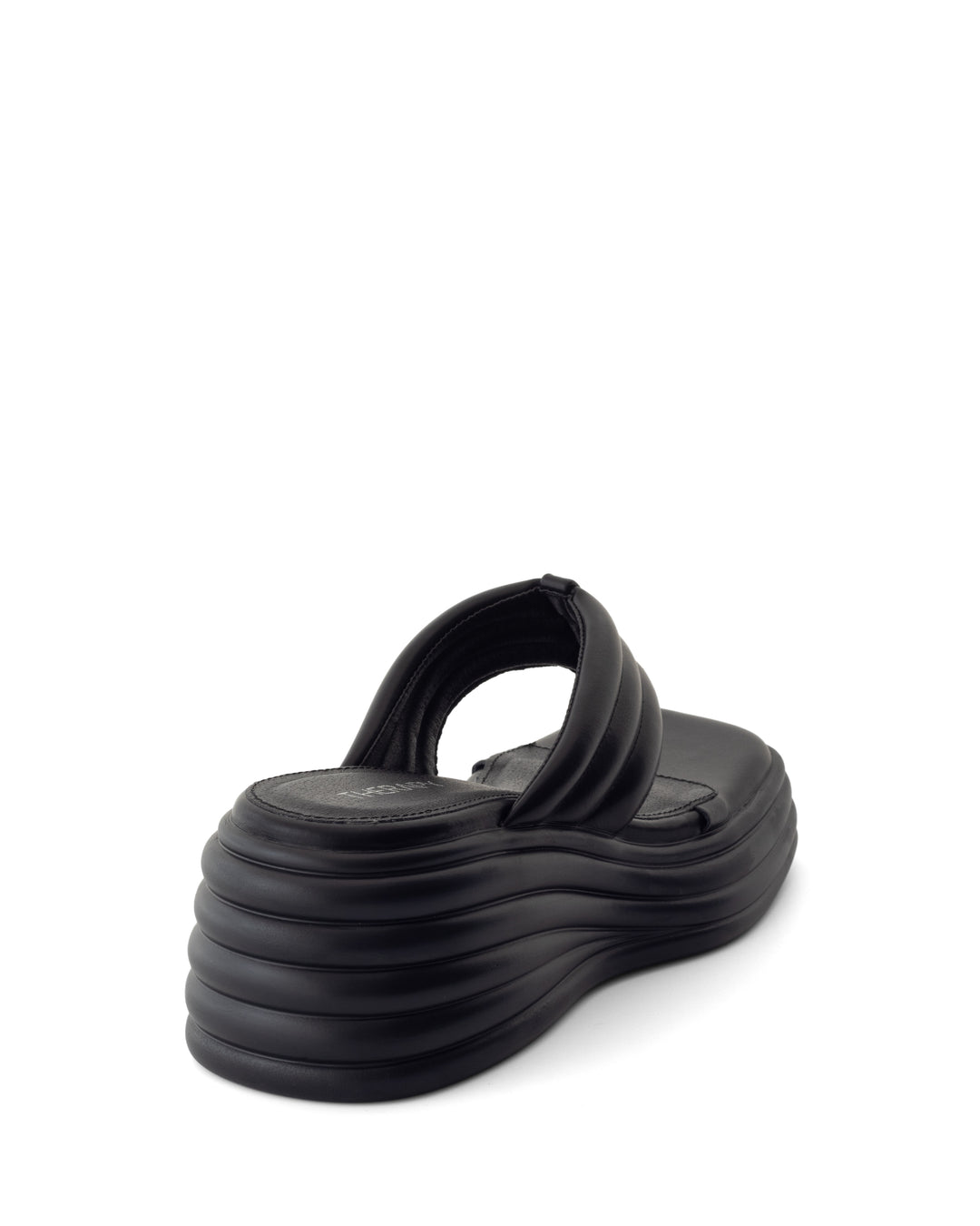 Flames Thong Sandal Black