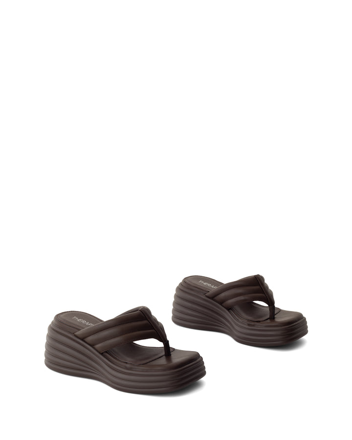 Flames Thong Sandal Chocolate