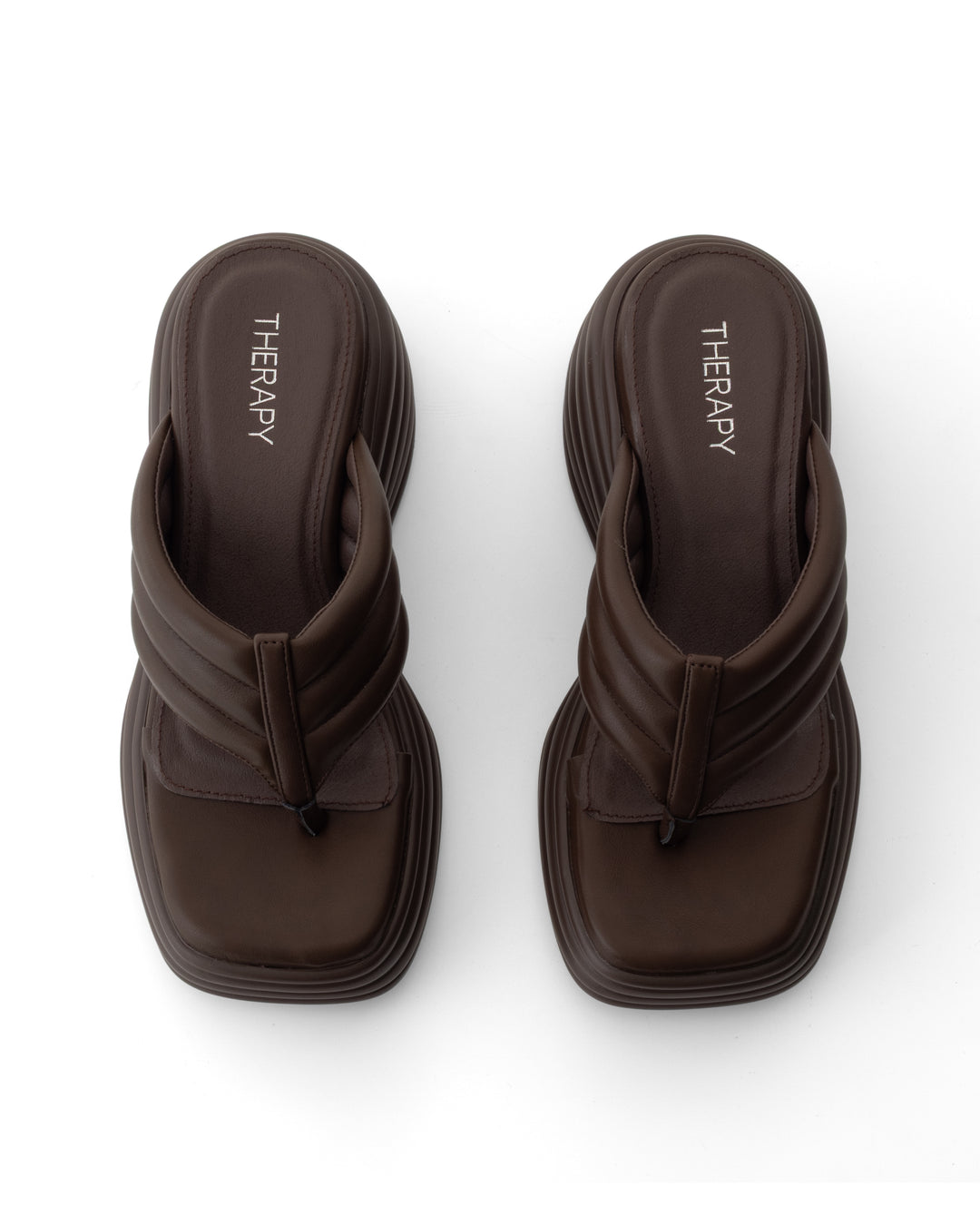 Flames Thong Sandal Chocolate