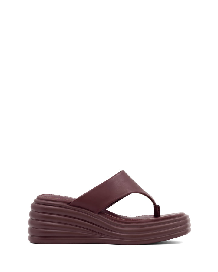 Frame Thong Sandal Bordeaux