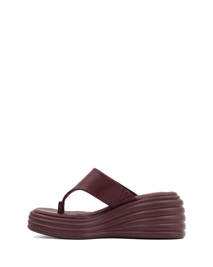 Frame Thong Sandal Bordeaux