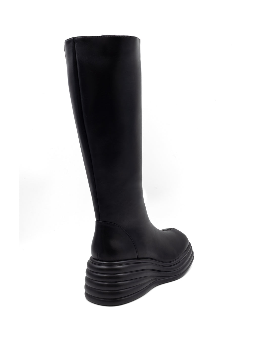 Frequency Tall Boot Black