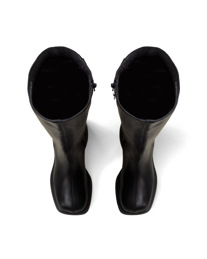 Frequency Tall Boot Black