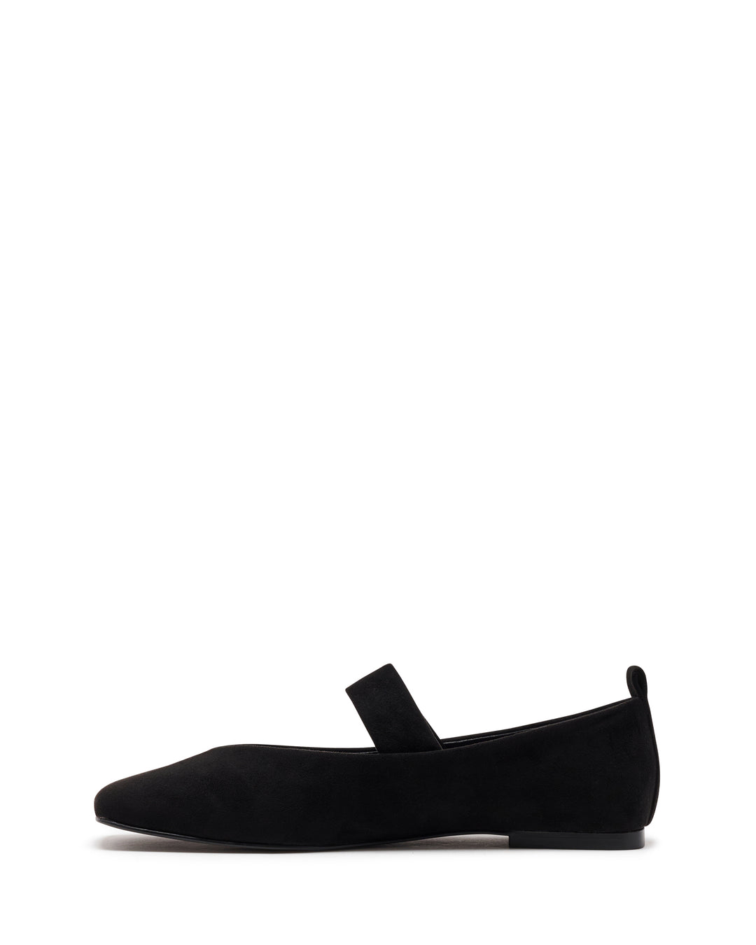 Gael Ballet Flat Black Suede
