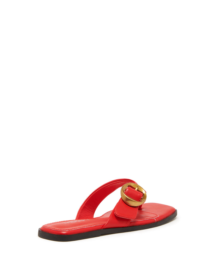 Gallery Thong Sandal Red Smooth