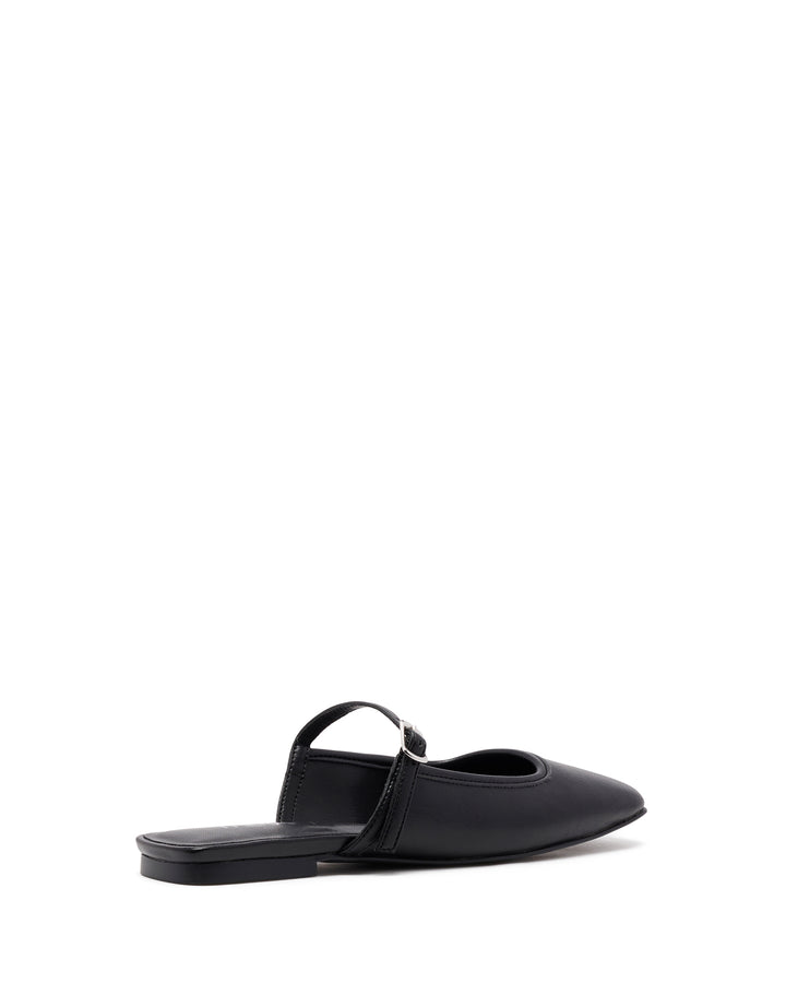 Gianna Ballet Flat Black Smooth
