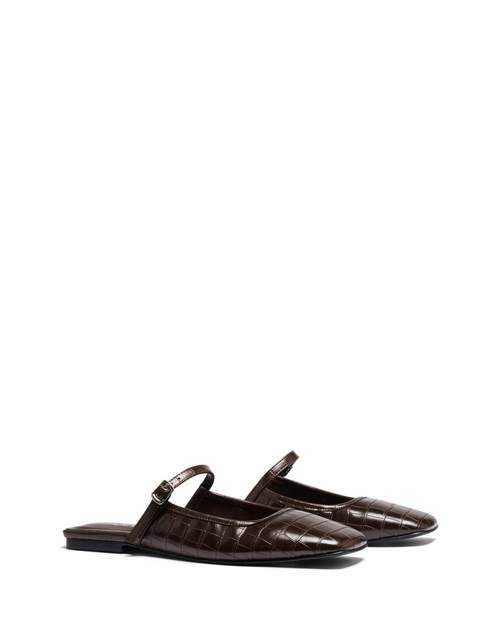 Gianna Chocolate Croc *FINAL SALE*