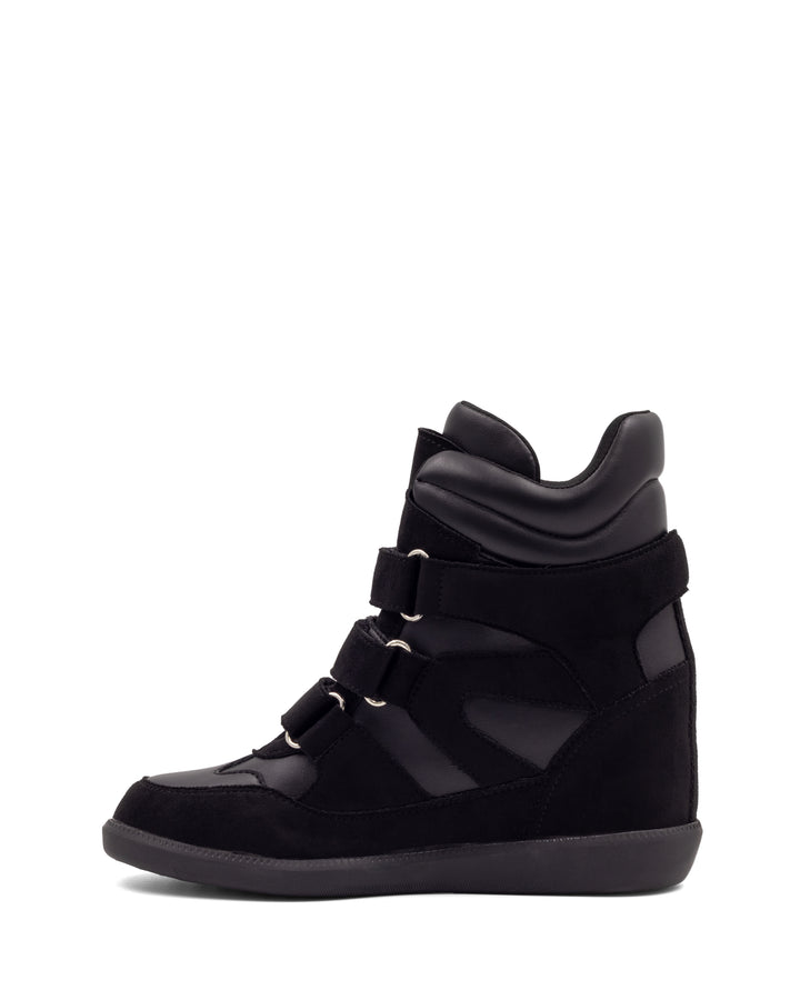 Habit Sneaker Boot Black Faux Suede *PRE ORDER DUE FOR DISPATCH 15-30 JUNE*