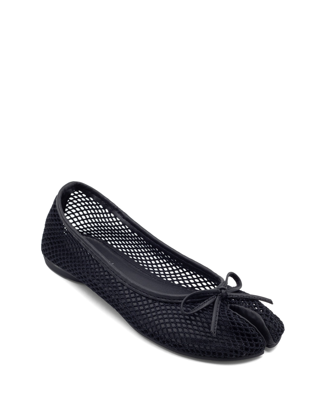 Haiku Tabi Ballet Flat Black Mesh