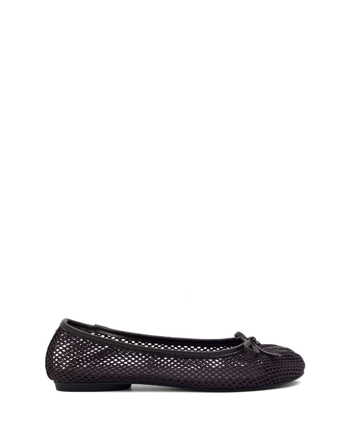 Haiku Tabi Ballet Flat Chocolate Mesh