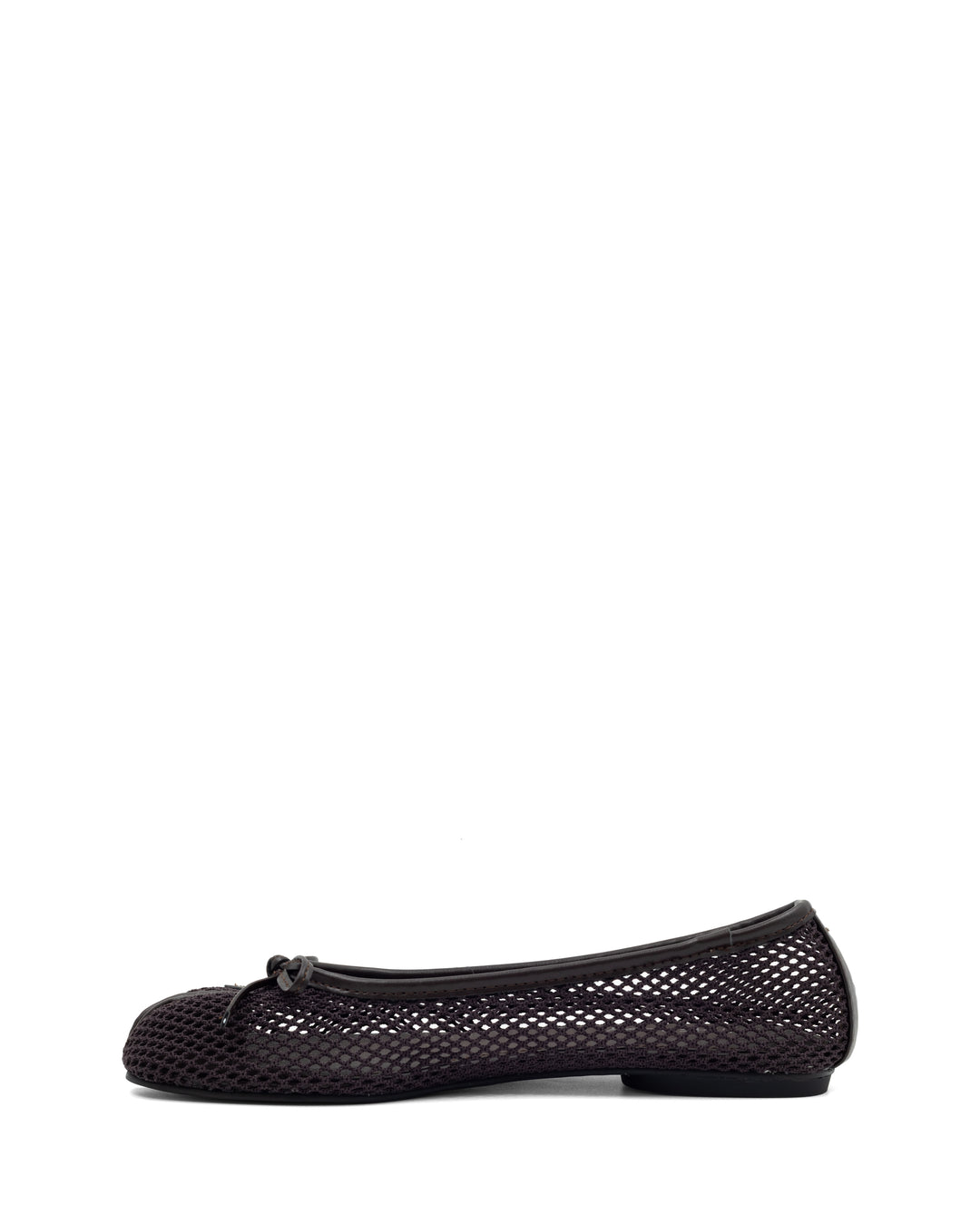 Haiku Tabi Ballet Flat Chocolate Mesh