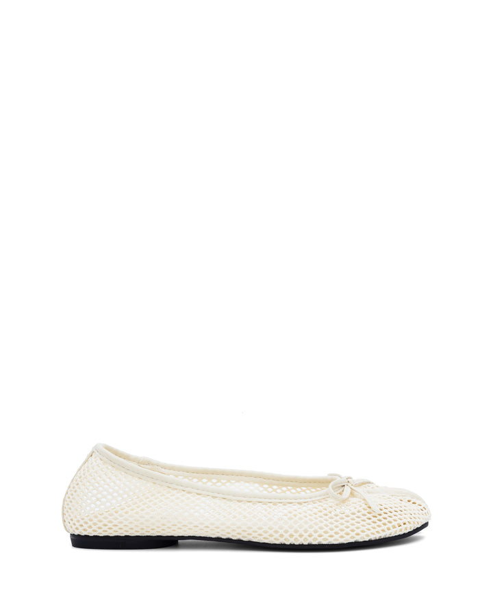 Haiku Tabi Ballet Flat Off White Mesh