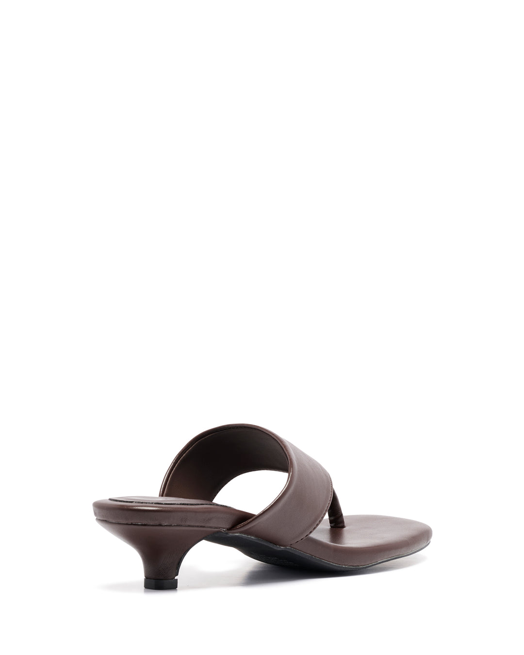 Hailey Thong Heel Chocolate