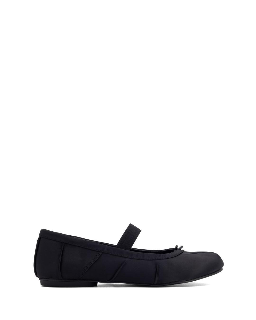 Haru Tabi Ballet Flat Black Satin
