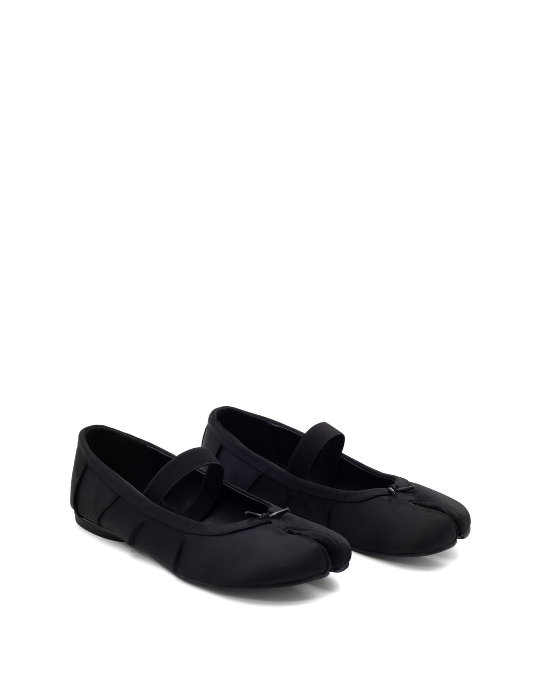 Haru Tabi Ballet Flat Black Satin