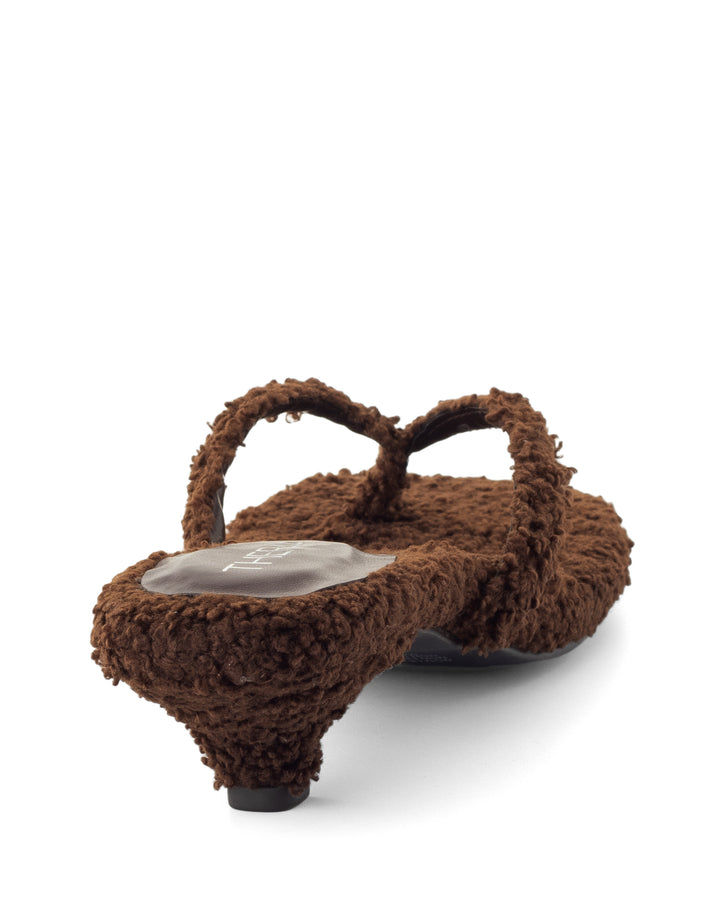 Heatwave Thong Heel Chocolate Teddy