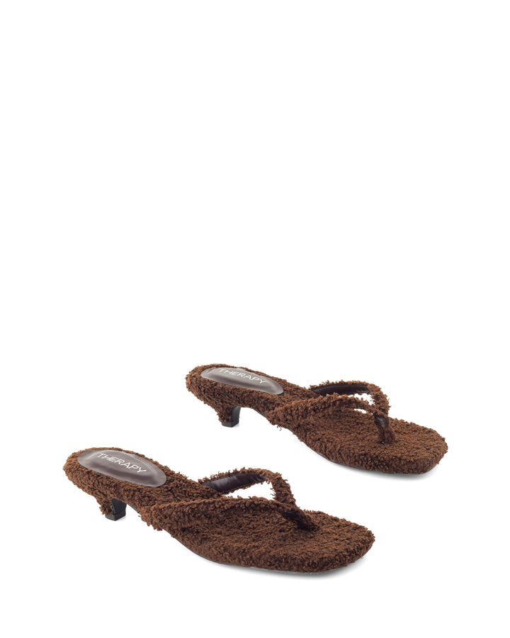 Heatwave Thong Heel Chocolate Teddy