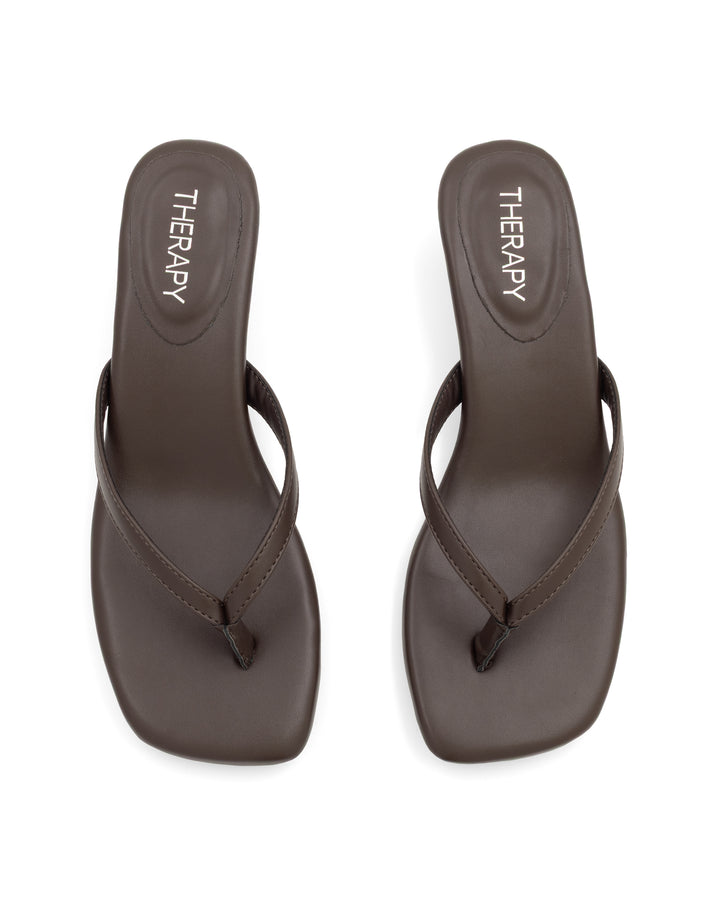 Heatwave Thong Heel Chocolate
