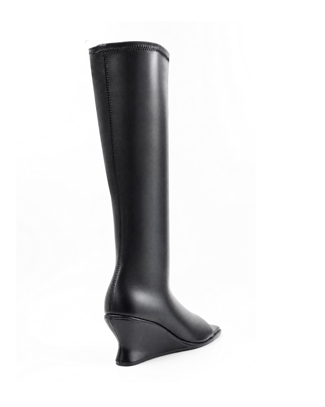 Hint Wedge Boot Black