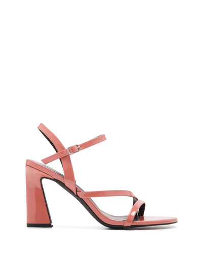 Therapy Shoes Ida Rouge Patent | Women's Heels | Sandals | Strappy | Block