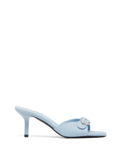 Therapy Shoes Jaden Blue Denim | Women's Heels | Sandals | Mules 