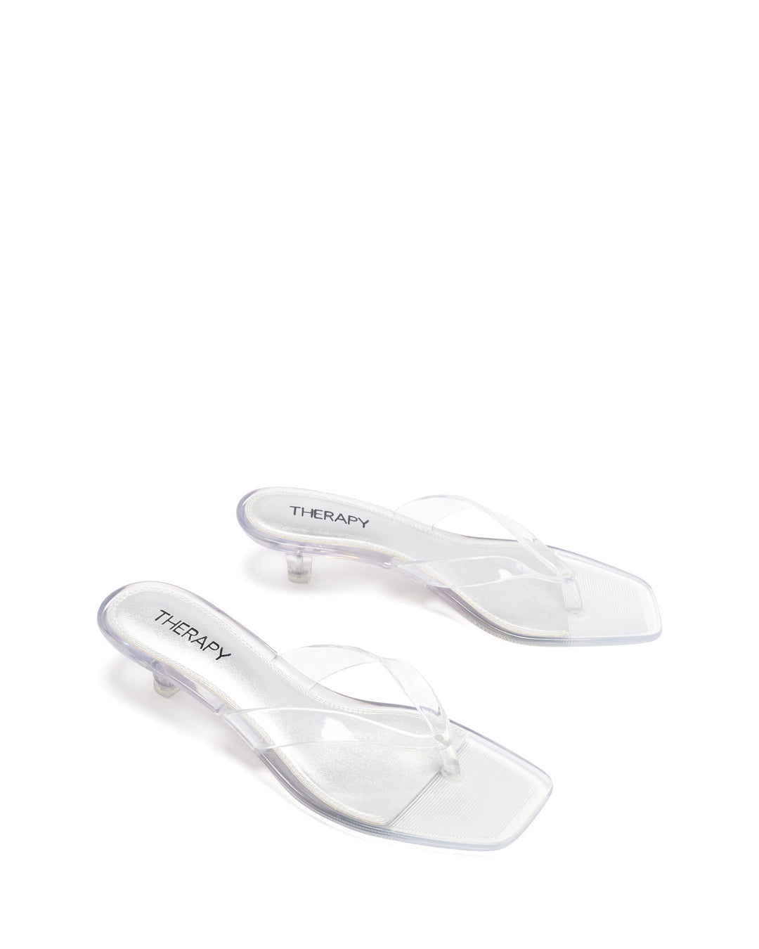 Jellyz Thong Heel Clear