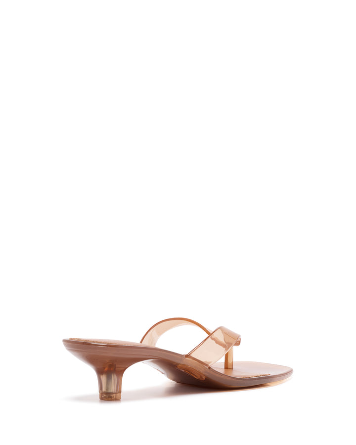 Jellyz Thong Heel Toffee