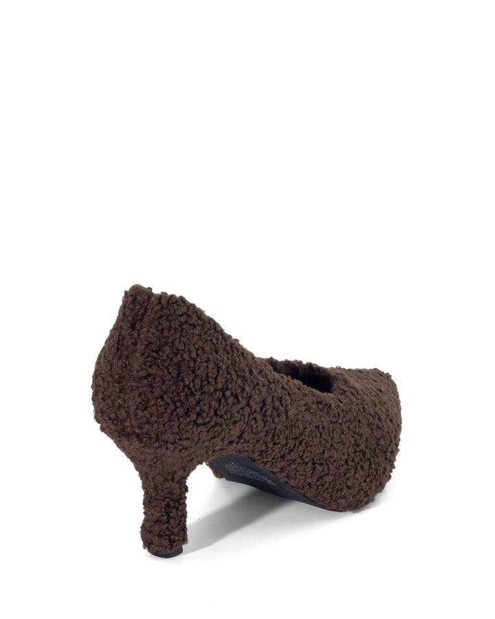 Jordyn Pump Chocolate Teddy