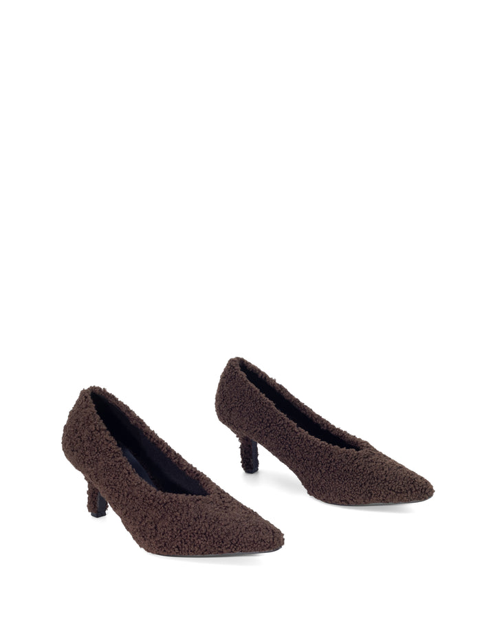 Jordyn Pump Chocolate Teddy