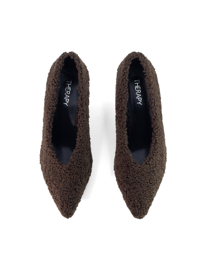 Jordyn Pump Chocolate Teddy