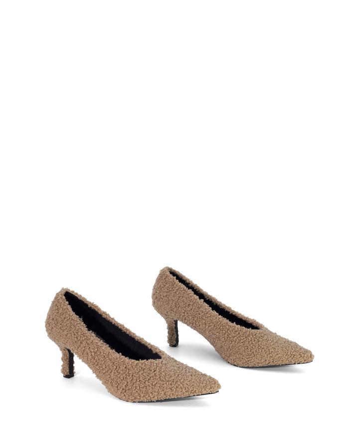 Jordyn Pump Mocha Teddy