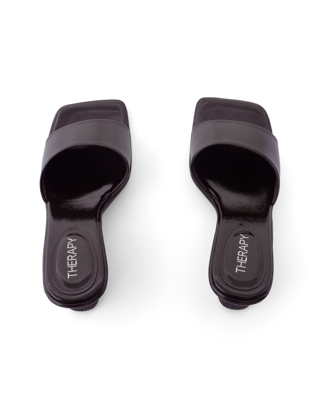 Lafayette Wedge Port Crinkled Patent