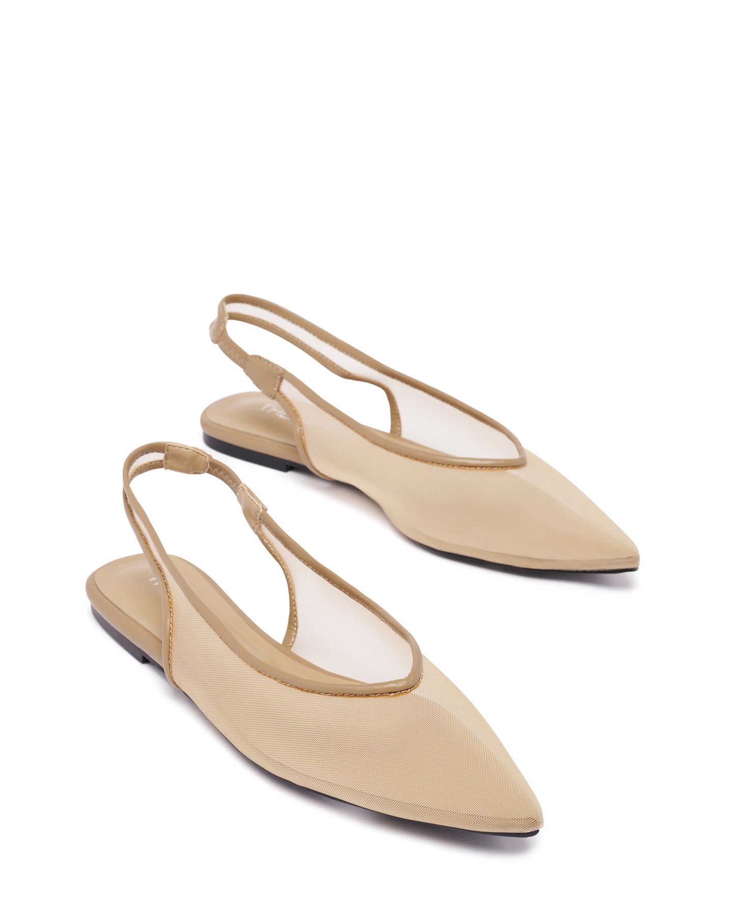 Lazer Slingback Ballet Flat Biscuit Smooth Therapy Shoes