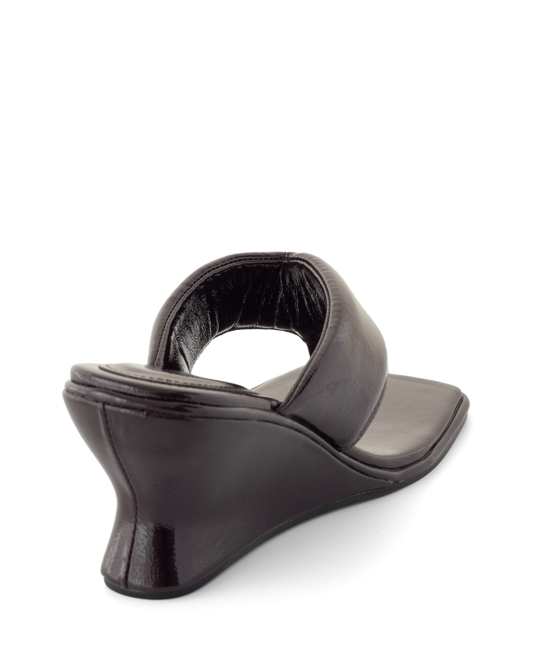 Lennox Wedge Port Crinkled Patent