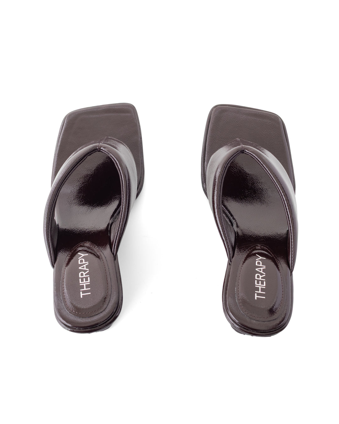 Lennox Wedge Port Crinkled Patent