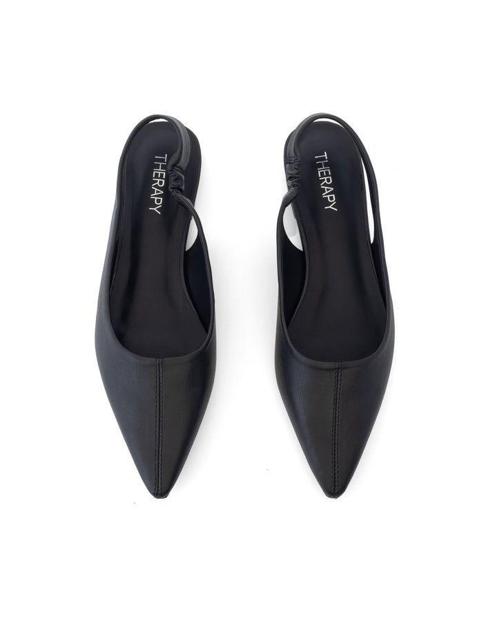 Lexington Slingback Flat Black