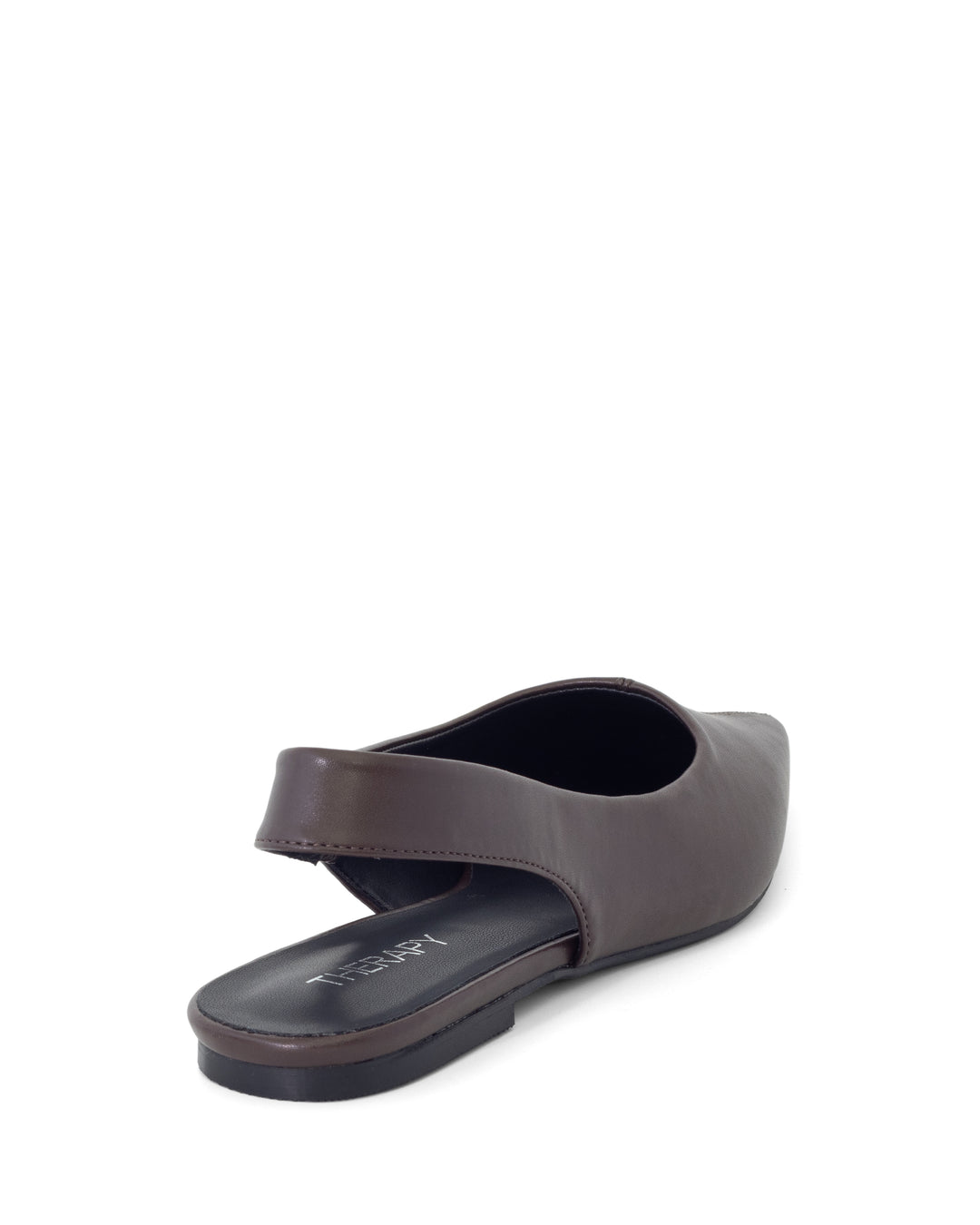 Lexington Slingback Flat Chocolate