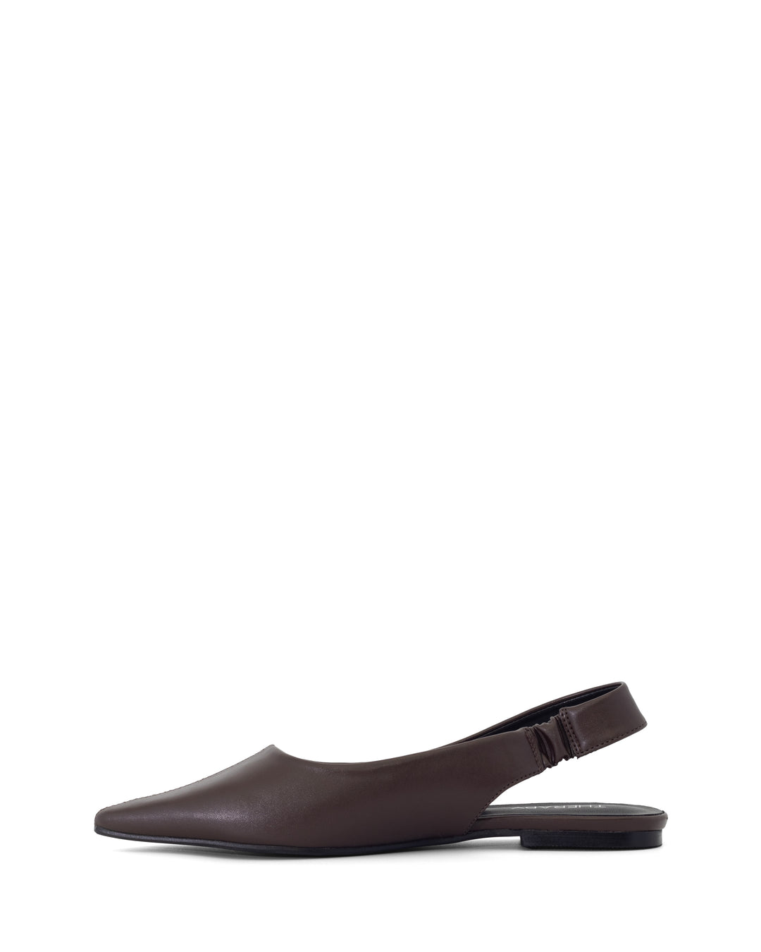 Lexington Slingback Flat Chocolate